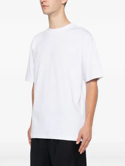 Michael Coal Logo-embossed T-shirt In White