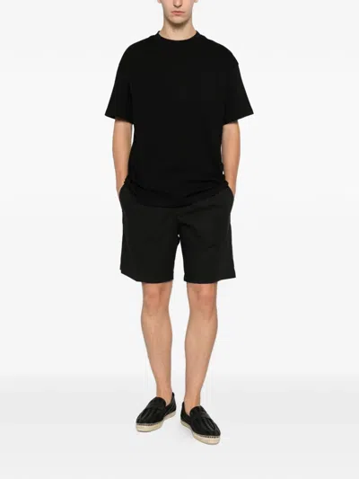 Michael Coal Logo-embossed T-shirt In Black