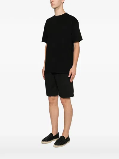 Michael Coal Logo-embossed T-shirt In Black