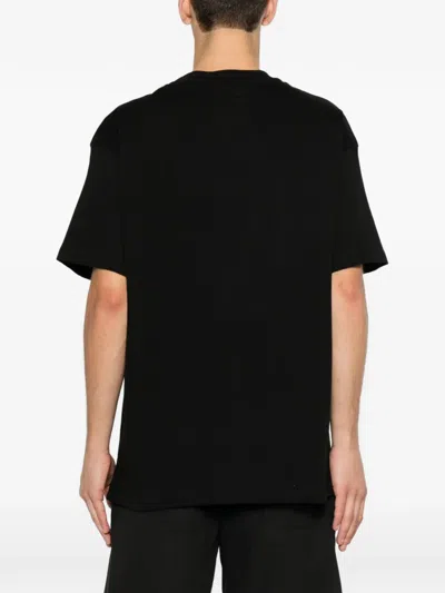 Michael Coal Logo-embossed T-shirt In Black