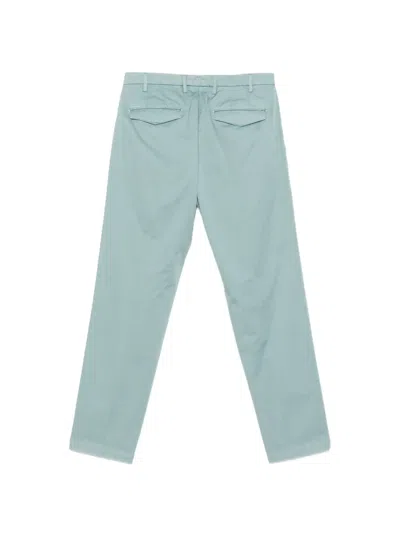 Michael Coal Belt-loop Trousers In Blue