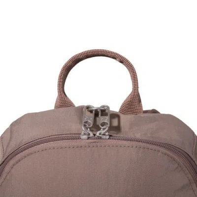 Baggallini Securtex Anti-theft Vacation Backpack In Brown