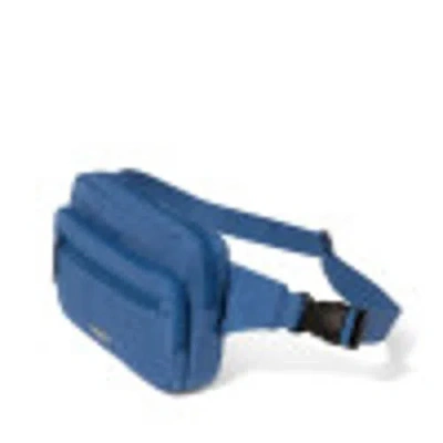 Baggallini Securtex Anti-theft Sling Belt Bag In Blue