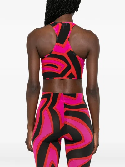 Pucci Zip-up Top In Multi