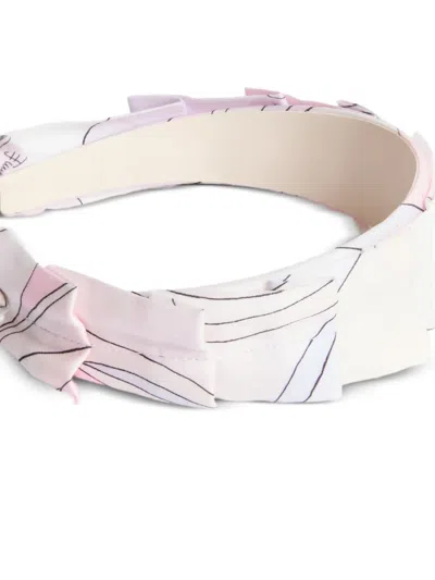 Pucci Junior Onde-print Headband In Multi