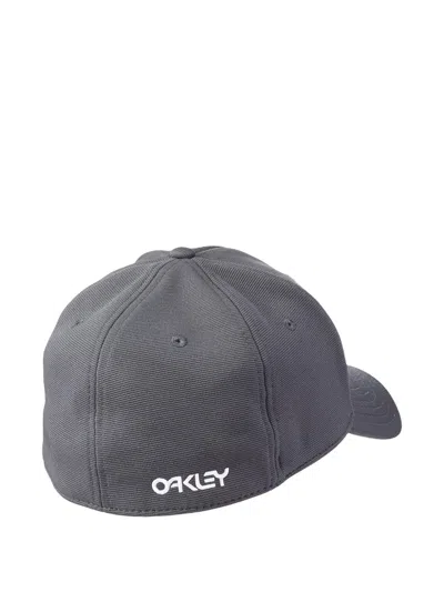 Oakley 6-panel Stretch-design Hat In Gray