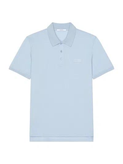 Givenchy Regular Fit Ss Polo In Blue