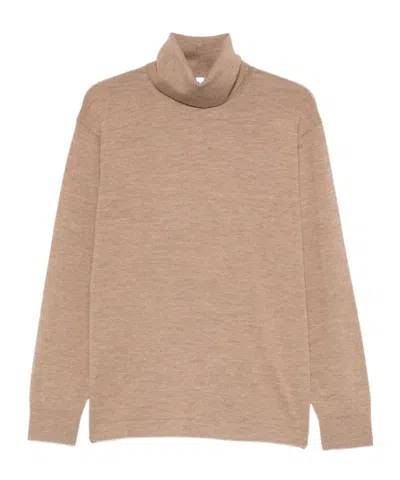 P.a.r.o.s.h Roll-neck Sweater In Brown
