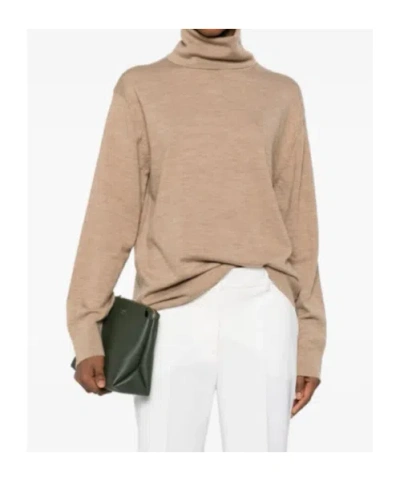 P.a.r.o.s.h Roll-neck Sweater In Brown