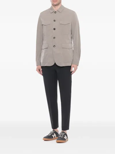 Montecore Four-pocket Jacket In Neutral