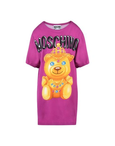 Shop Moschino Short Dresses - Item 34706589 In Purple