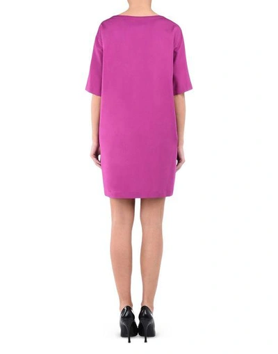 Shop Moschino Short Dresses - Item 34706589 In Purple