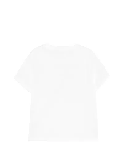 Mc2 Saint Barth Logo-patch T-shirt In White