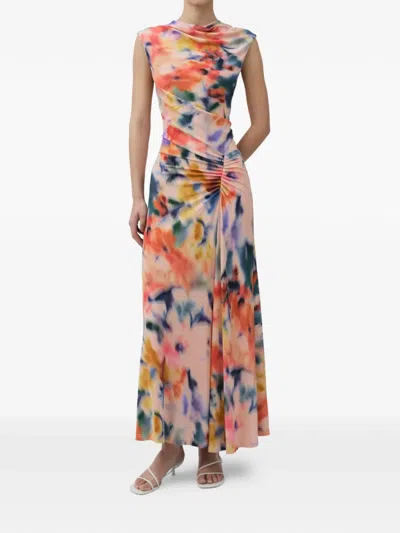 Simkhai Acacia Dress In Multi