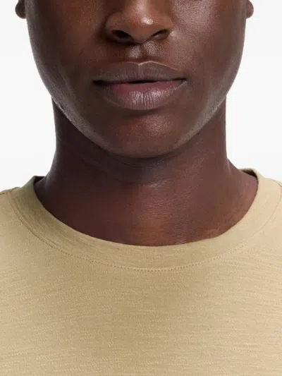 Hugo Boss Relaxed-fit T-shirt In Cotton With Logo Print In Gray