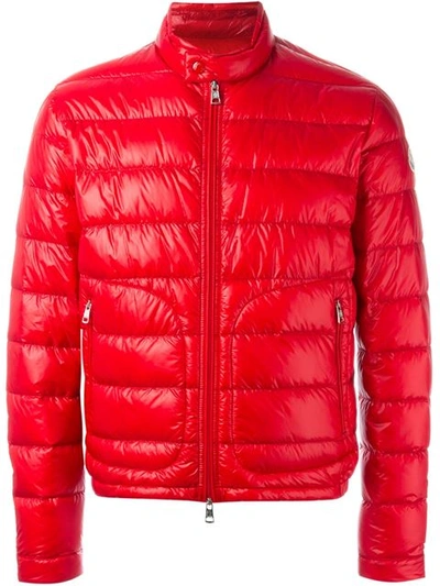 Moncler 'acorus' Daunenjacke In Red