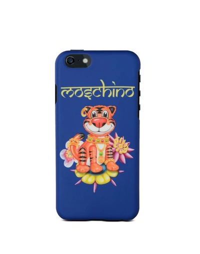 Shop Moschino Iphone-6 In Blue
