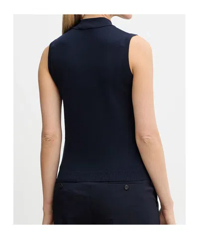 Weekend Max Mara Sleeveless Vest In Blue