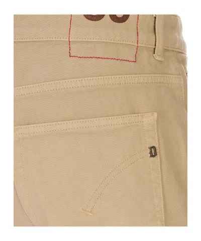 Dondup Belt-loop Shorts In Brown