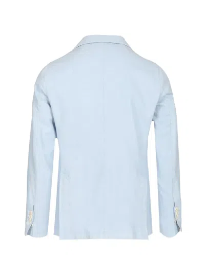 Guarinucci Single-breasted Patch-pocket Blazer In Black