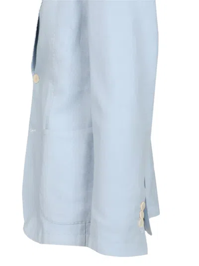 Guarinucci Single-breasted Patch-pocket Blazer In Black