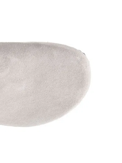 Wud Suede Clogs In Gray