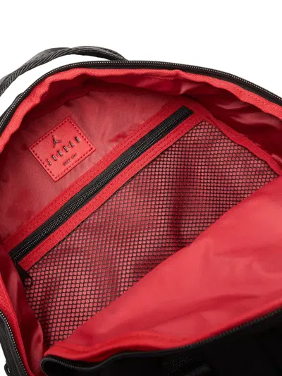 Jordan Jumpman Webbing-trim Backpack In Black