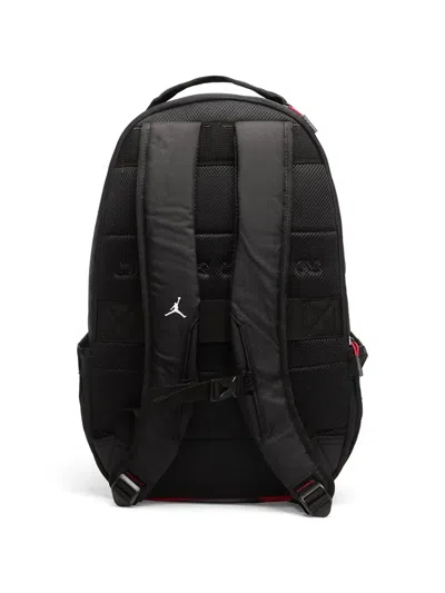 Jordan Logo-print Panelled Backpack In Black