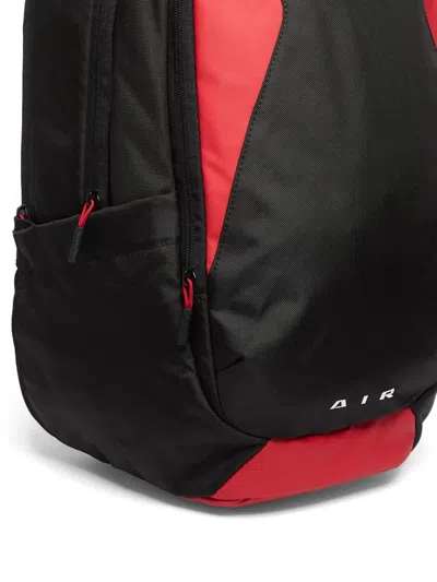 Jordan Logo-print Panelled Backpack In Black