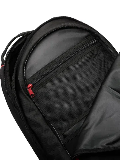 Jordan Logo-print Panelled Backpack In Black