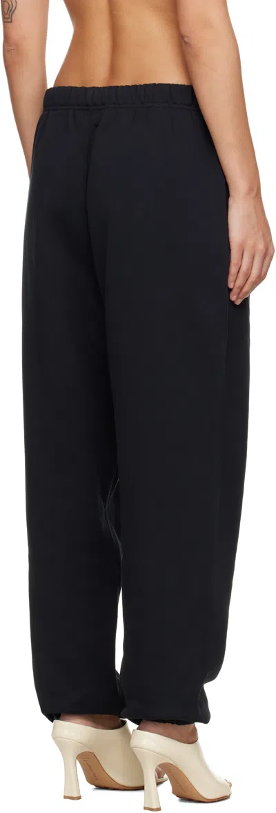 Essentials Black Classic Sweatpants In Black