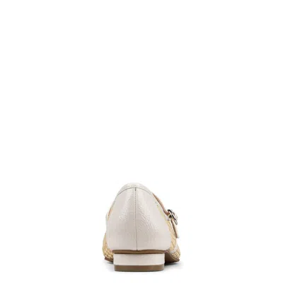 Donald Pliner Ditzy Mary Jane Ballet Flat In White