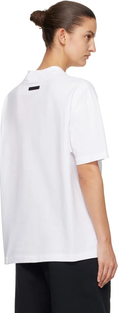 Essentials White Classic T-shirt In White