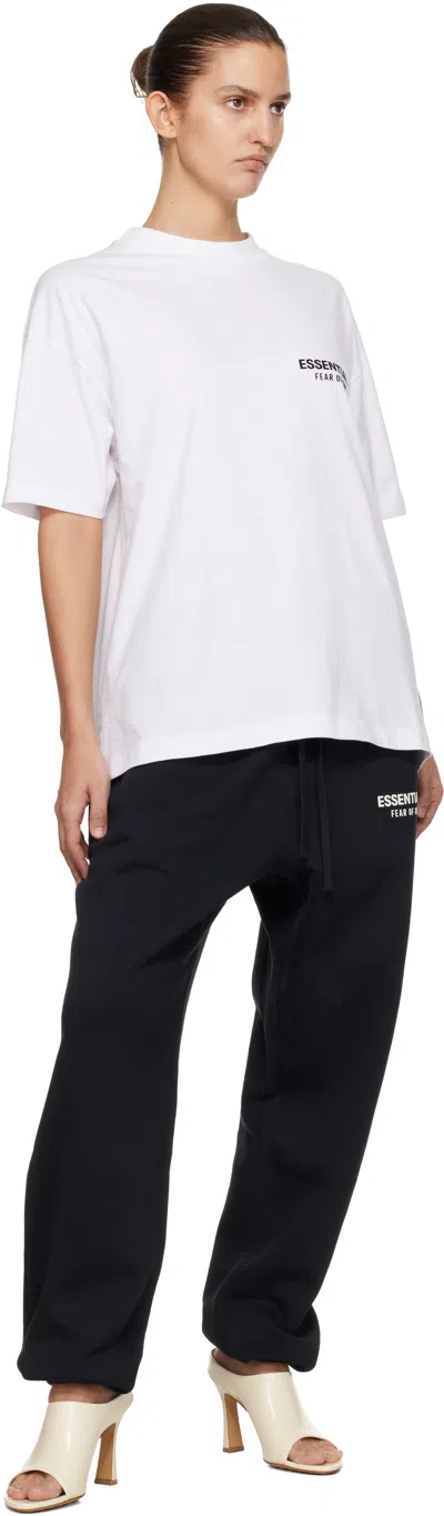 Essentials White Classic T-shirt In White