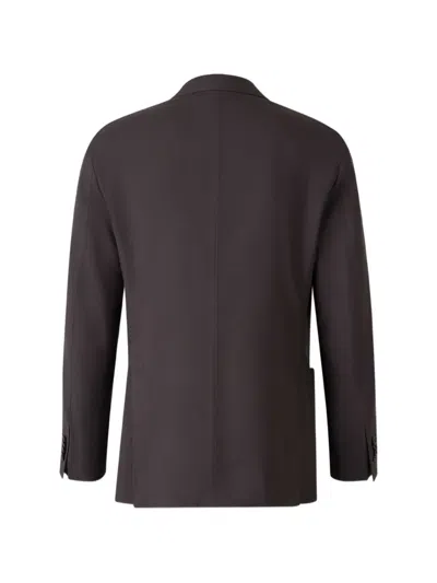 Boglioli Single-breasted Notch-lapel Jacket In Brown