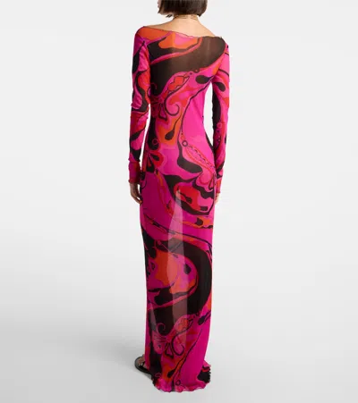 Pucci Elegant Mini Dress For Women In Pink