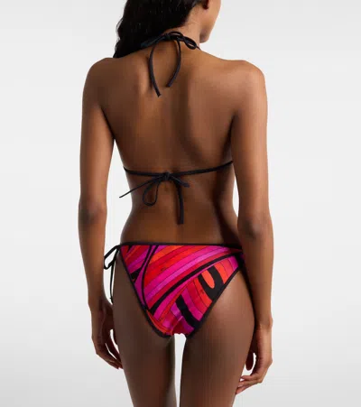 Pucci Iride Bikini Bottoms In Multi