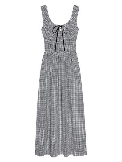 Rails Jordie Smocked Maxi Dress In White
