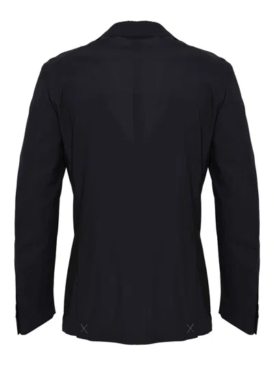 Corneliani Single-breasted Jacket In Brown