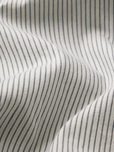 Frame The Stripe Classic Blazer In Blue