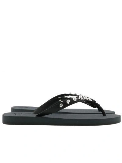 Shop Giuseppe Zanotti Sunset Sandals In Grey