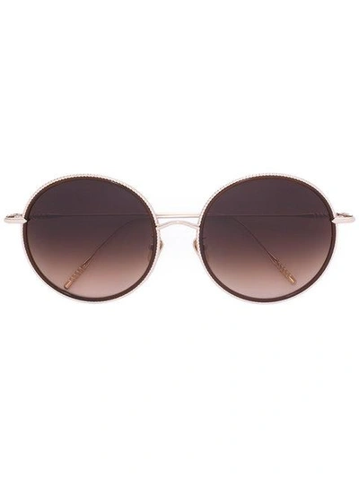 Shop Frency & Mercury Coco Ii Sunglasses In Metallic