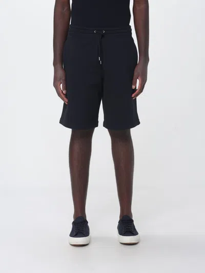 Maison Kitsuné Tailored Shorts Featuring Practical Side Pockets In Black