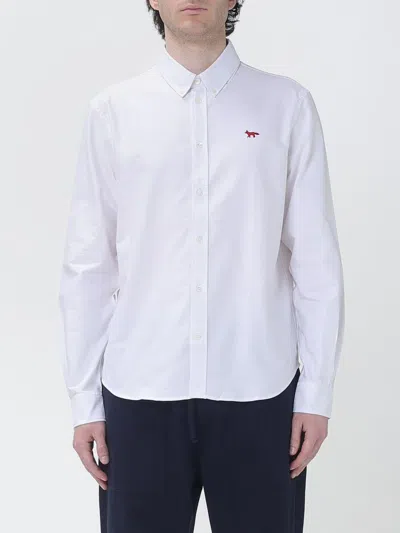 Maison Kitsuné Profile Fox Regular Shirt In White