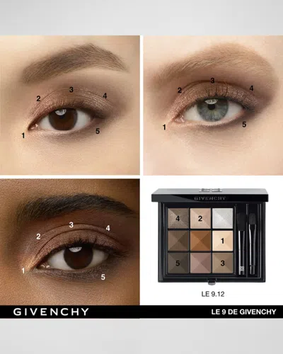 Givenchy Le 9 Eyeshadow Palette In Multi