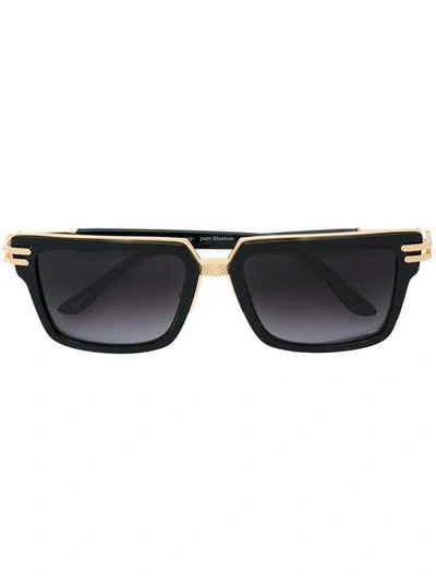 Shop Frency & Mercury Rich Back Sunglasses In Black
