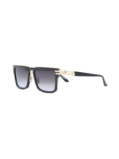 Frency & Mercury Rich Back Sunglasses In Black | ModeSens