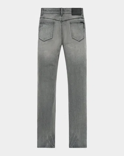 Rta Exodus Bryant Side Cross Skinny Jeans In Gray