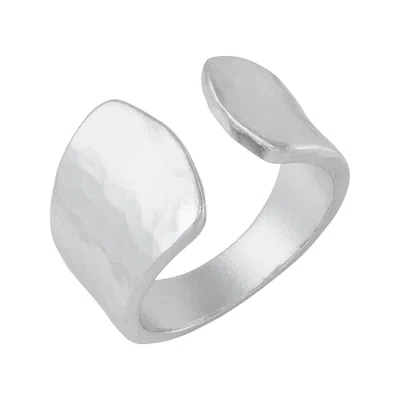 Silpada Feeling It' Sterling Silver Ring In White