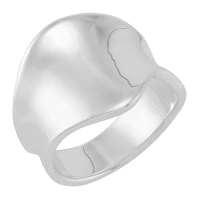 Silpada Clean Flow' Sterling Silver Ring In White